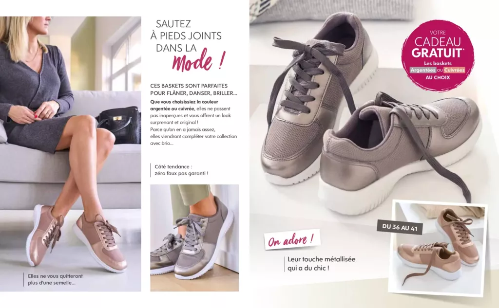 Document cadeau choix baskets helline conception-rédaction freelance Lille