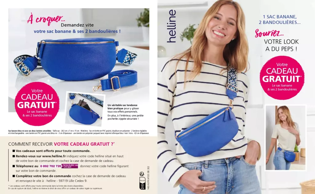 document cadeau sac banane helline rédaction cadeau gratuit